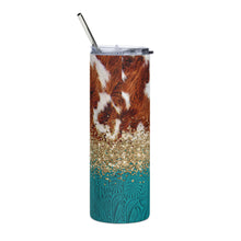 Load image into Gallery viewer, Boots and Bling Stainless Steel Tumbler
