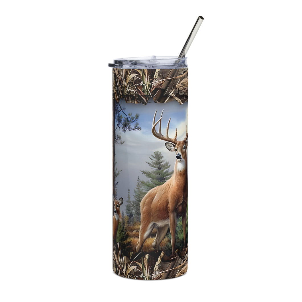 Buck and Doe Stainless steel tumbler