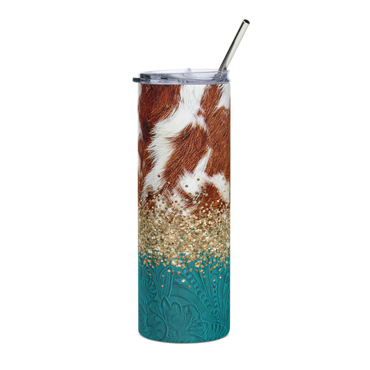 Boots and Bling Stainless Steel Tumbler
