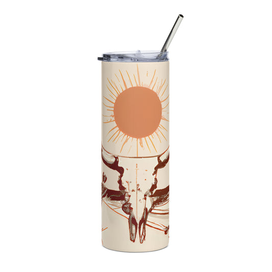 Amarillo Sky Stainless steel tumbler