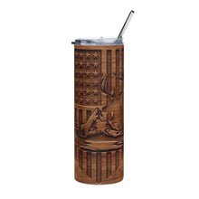 Load image into Gallery viewer, Woodcarving Hunter Stainless steel tumbler
