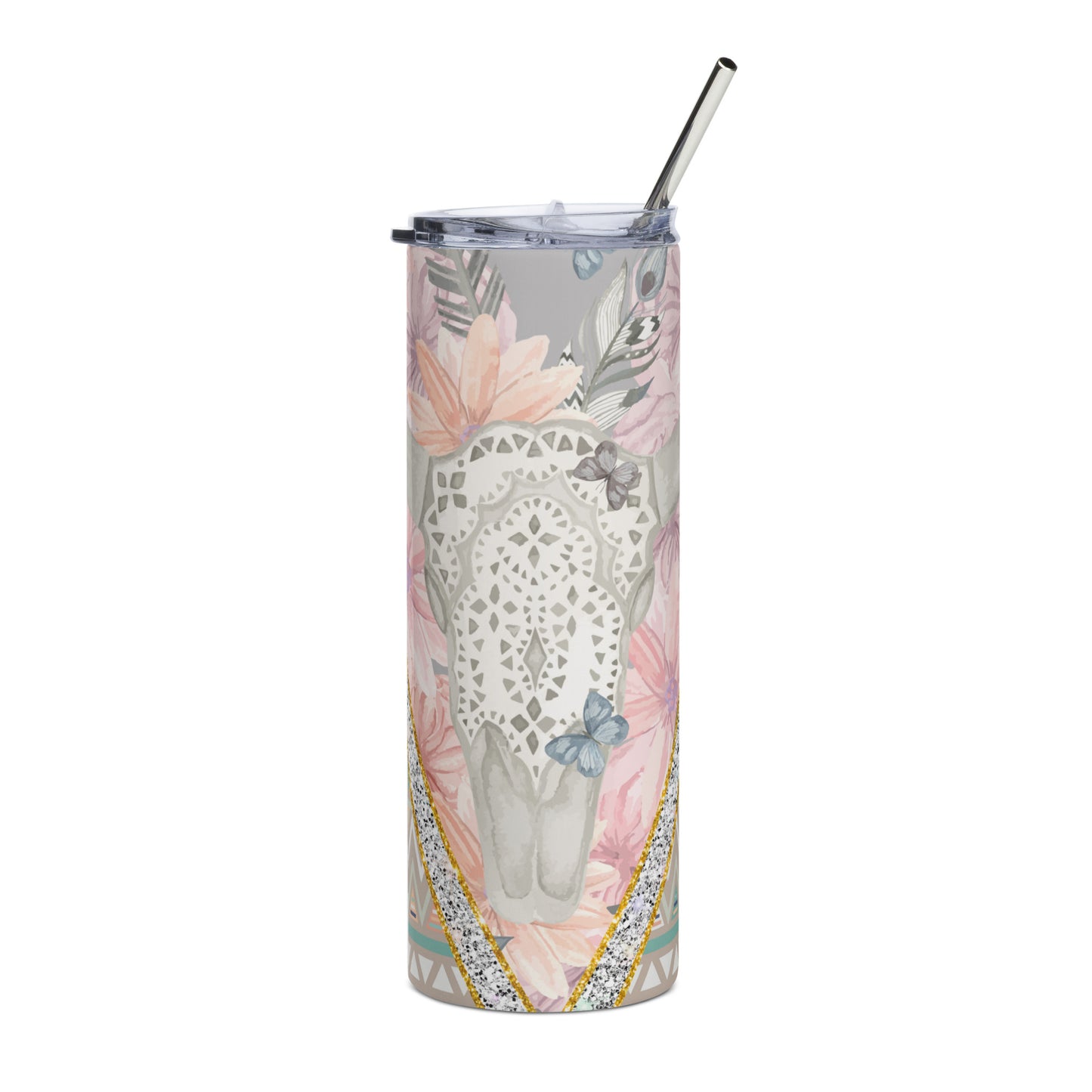 Boho Spirit Stainless steel tumbler