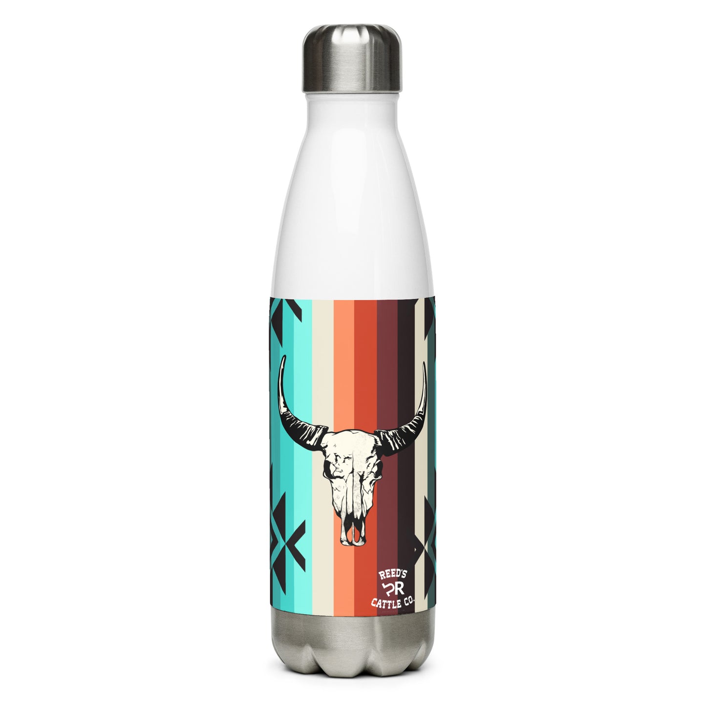 Southwestern stainless steel water bottle