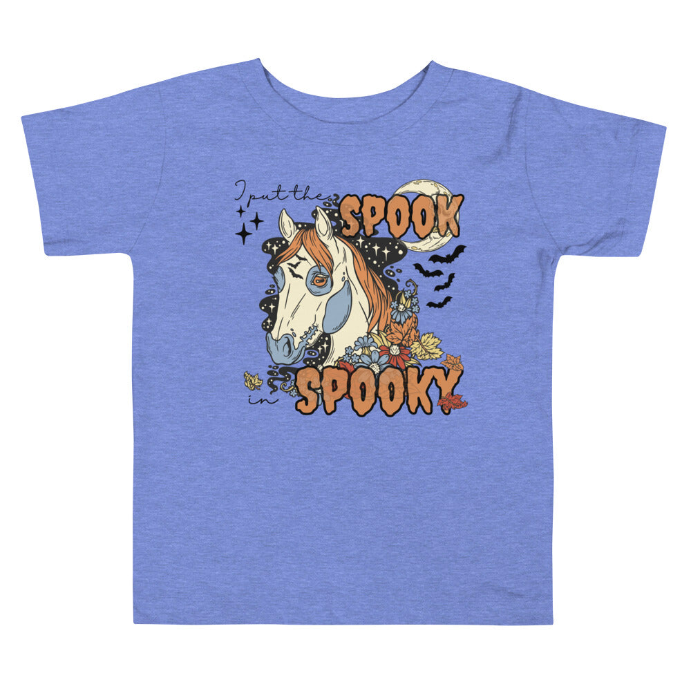 Toddler I Put the Spook in Spooky Tee