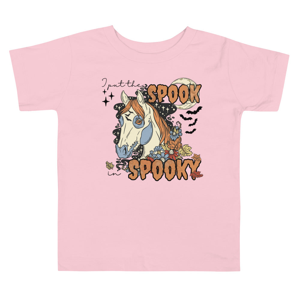 Toddler I Put the Spook in Spooky Tee