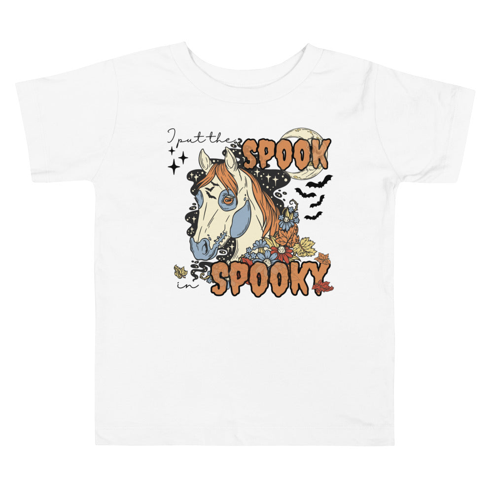 Toddler I Put the Spook in Spooky Tee