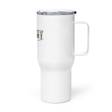 Load image into Gallery viewer, Punchy Travel mug with a handle
