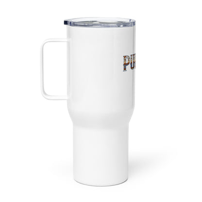 Punchy Travel mug with a handle