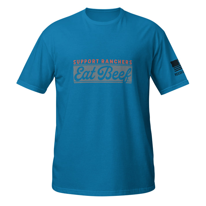 Vintage Support Ranchers, Eat Beef Tee – Reeds Cattle Company