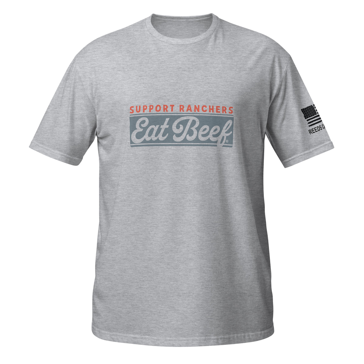 Vintage Support Ranchers, Eat Beef Tee