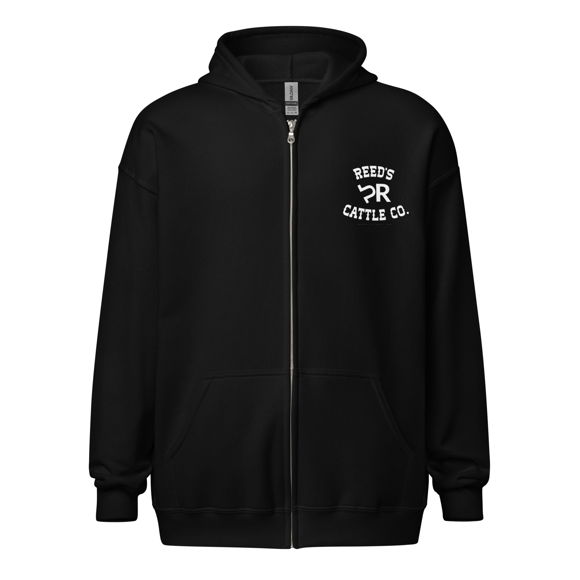 God, Family, Country heavy blend zip hoodie