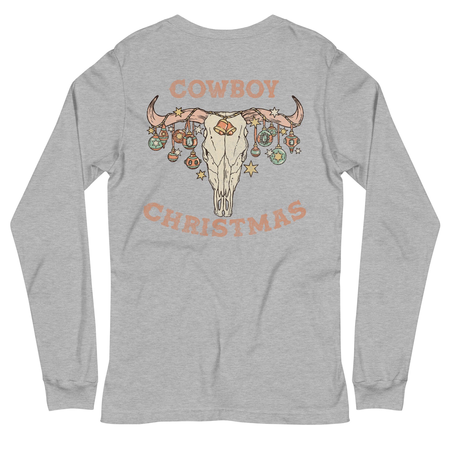 Cowboy Christmas Long Sleeve Tee