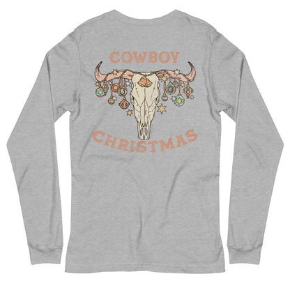 Cowboy Christmas Long Sleeve Tee