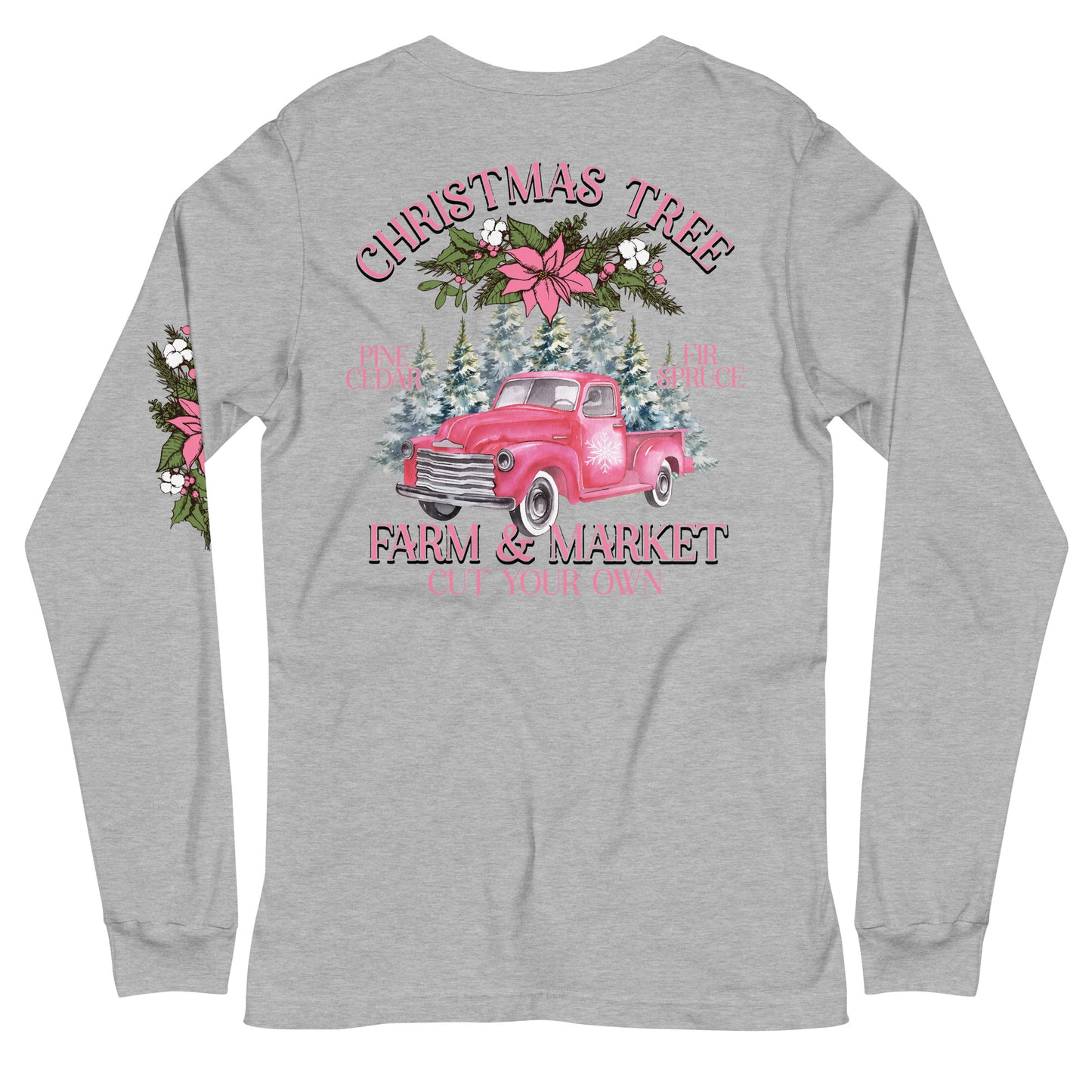Christmas Tree Farm and Market Long Sleeve Tee