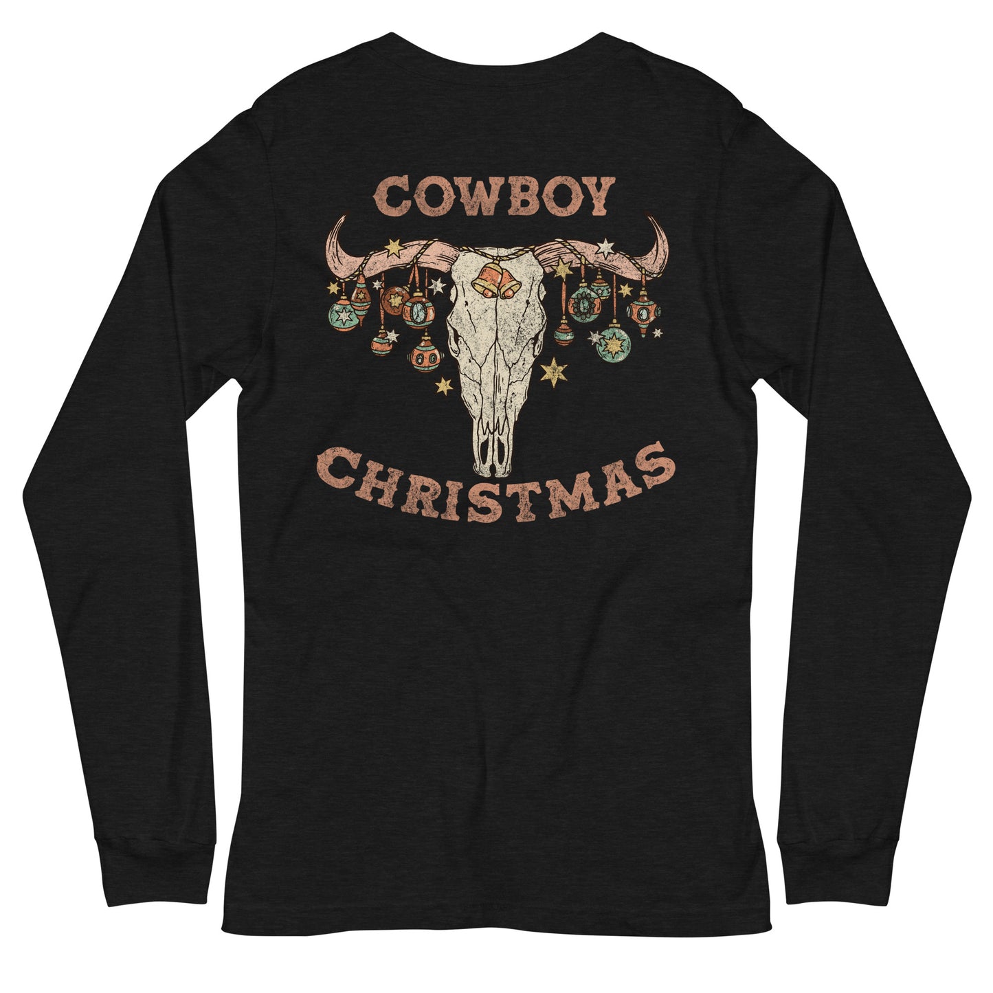 Cowboy Christmas Long Sleeve Tee