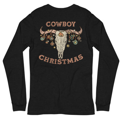 Cowboy Christmas Long Sleeve Tee