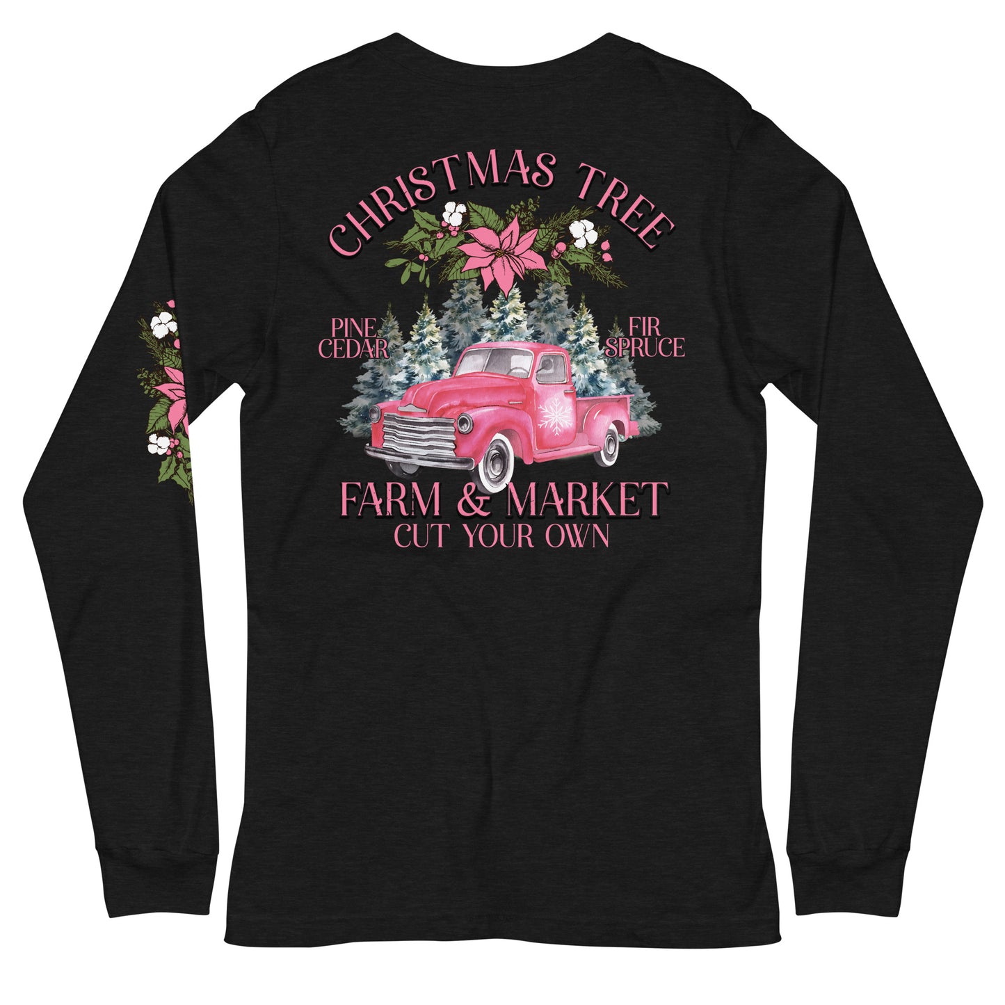 Christmas Tree Farm and Market Long Sleeve Tee