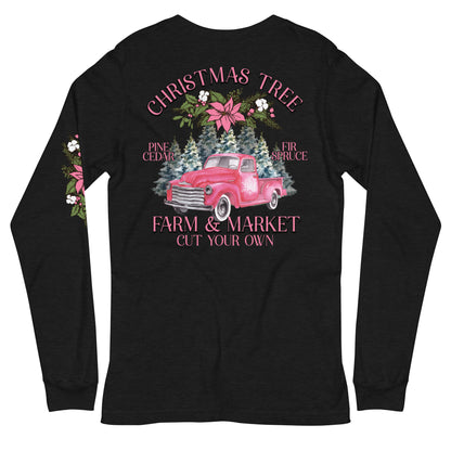 Christmas Tree Farm and Market Long Sleeve Tee