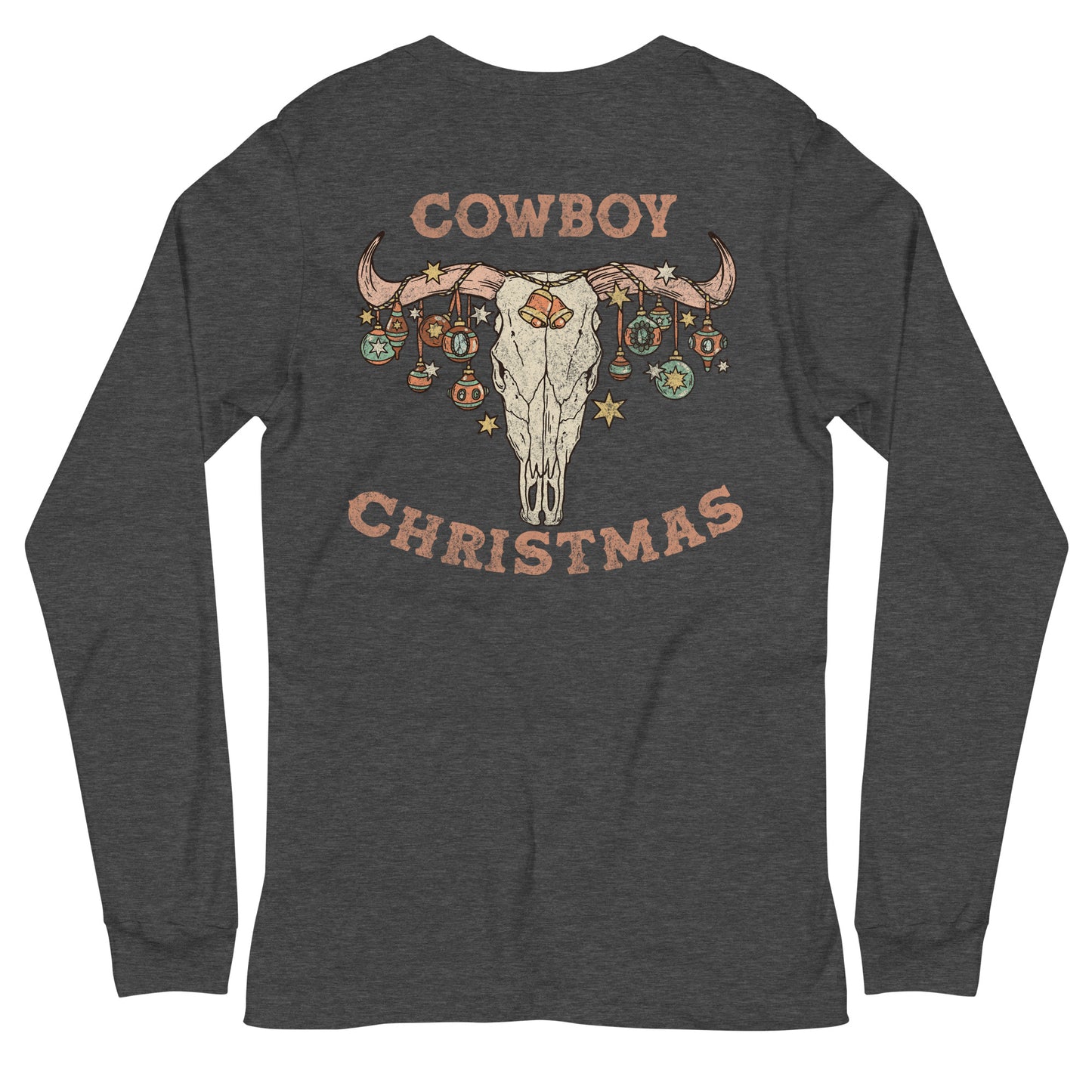 Cowboy Christmas Long Sleeve Tee