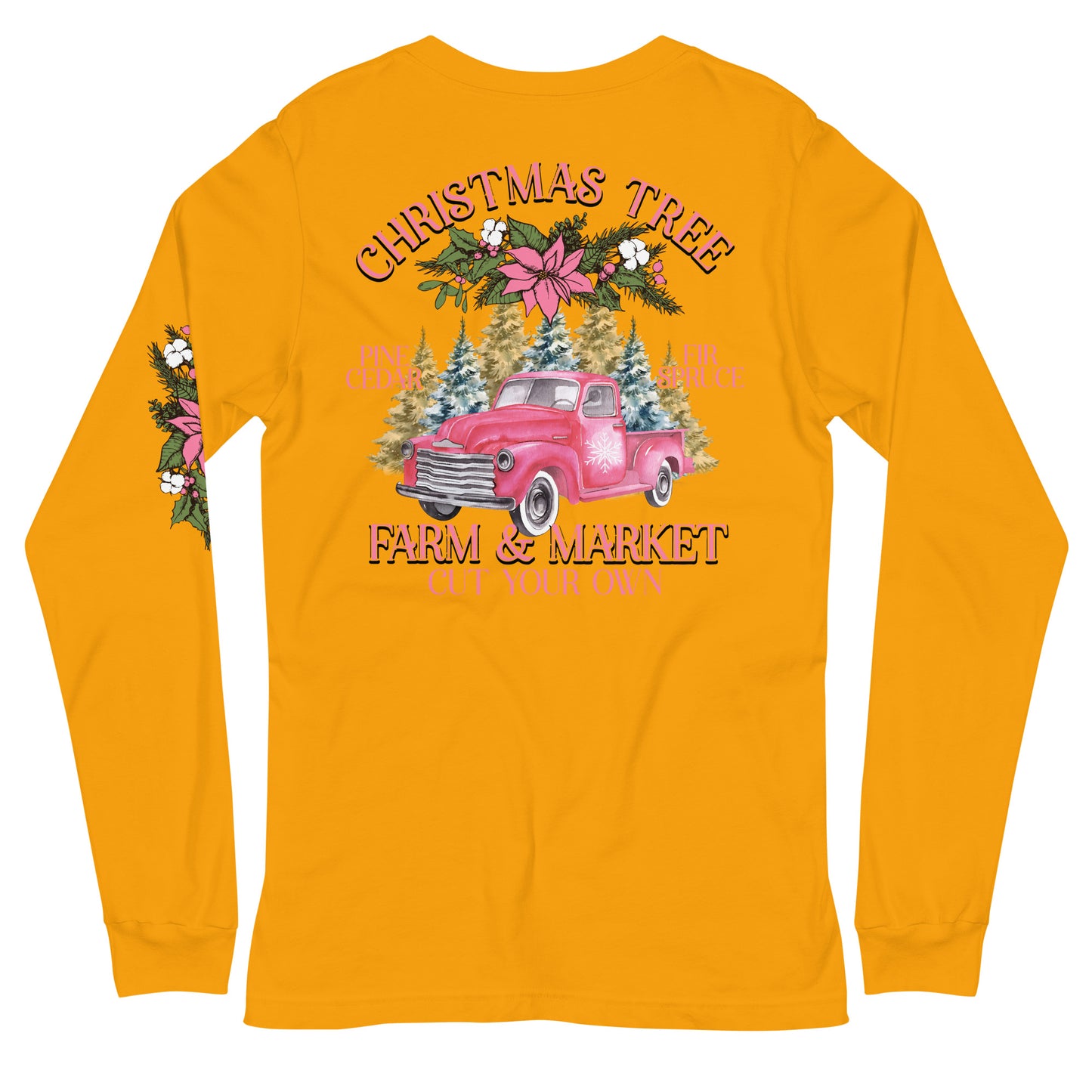 Christmas Tree Farm and Market Long Sleeve Tee