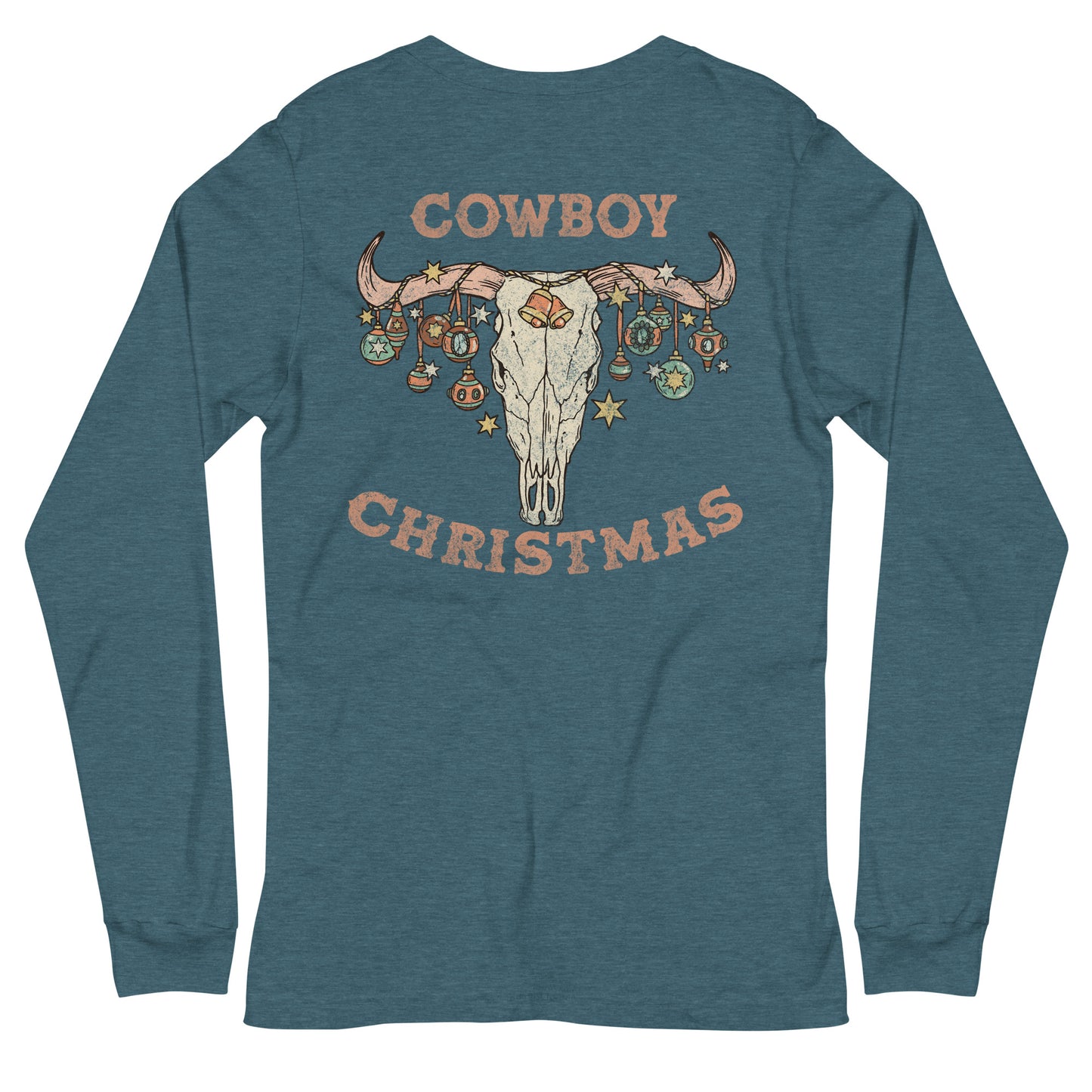 Cowboy Christmas Long Sleeve Tee