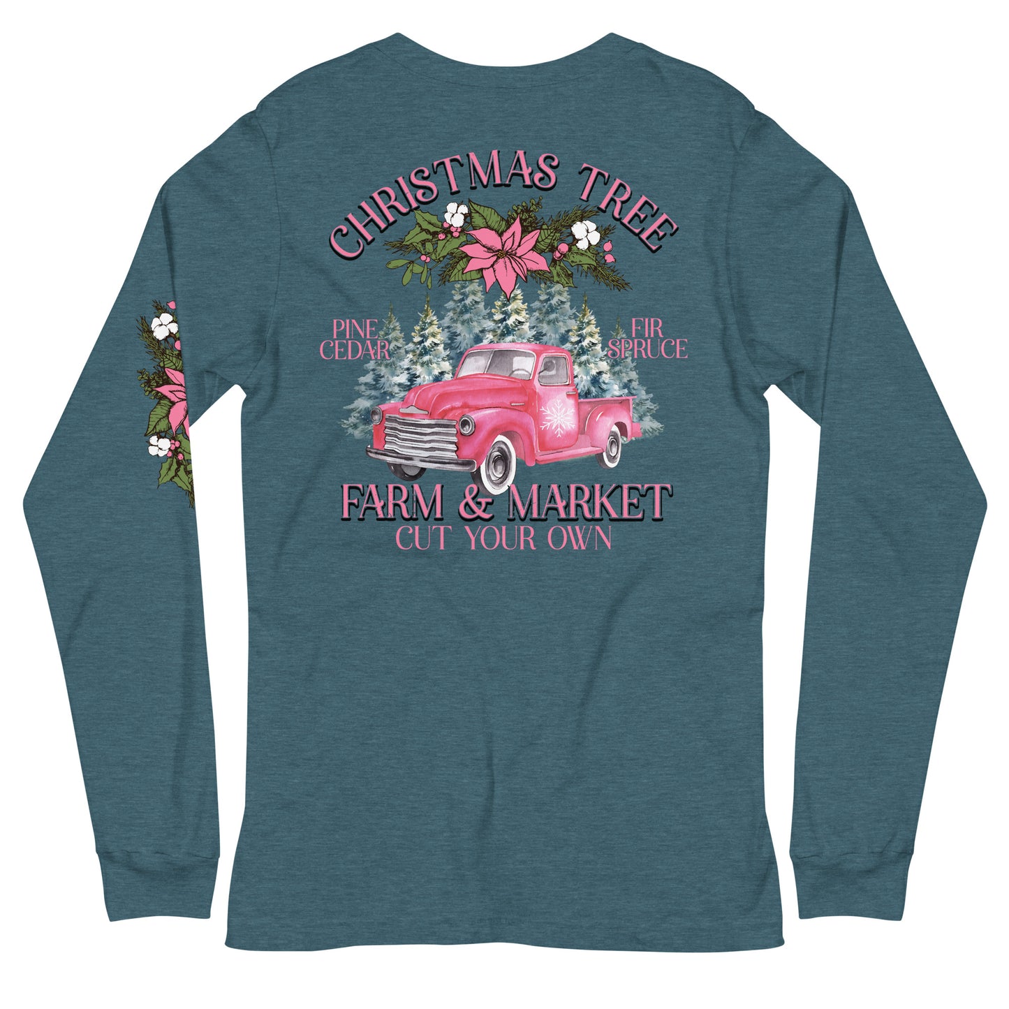Christmas Tree Farm and Market Long Sleeve Tee