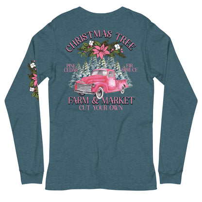 Christmas Tree Farm and Market Long Sleeve Tee