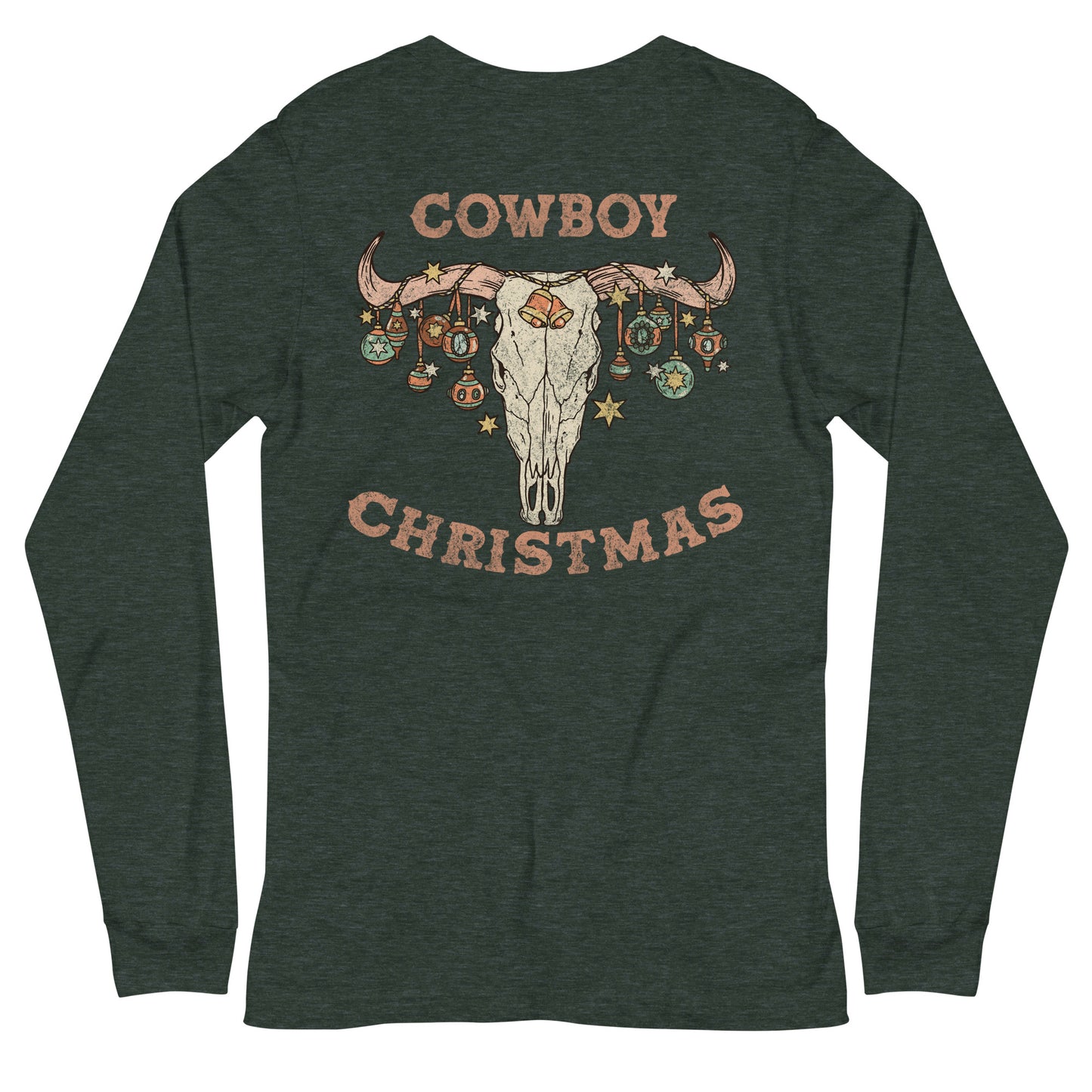Cowboy Christmas Long Sleeve Tee