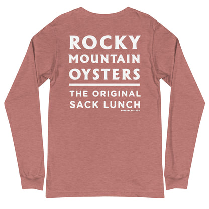 Rocky Mountain Oysters Long Sleeve Tee