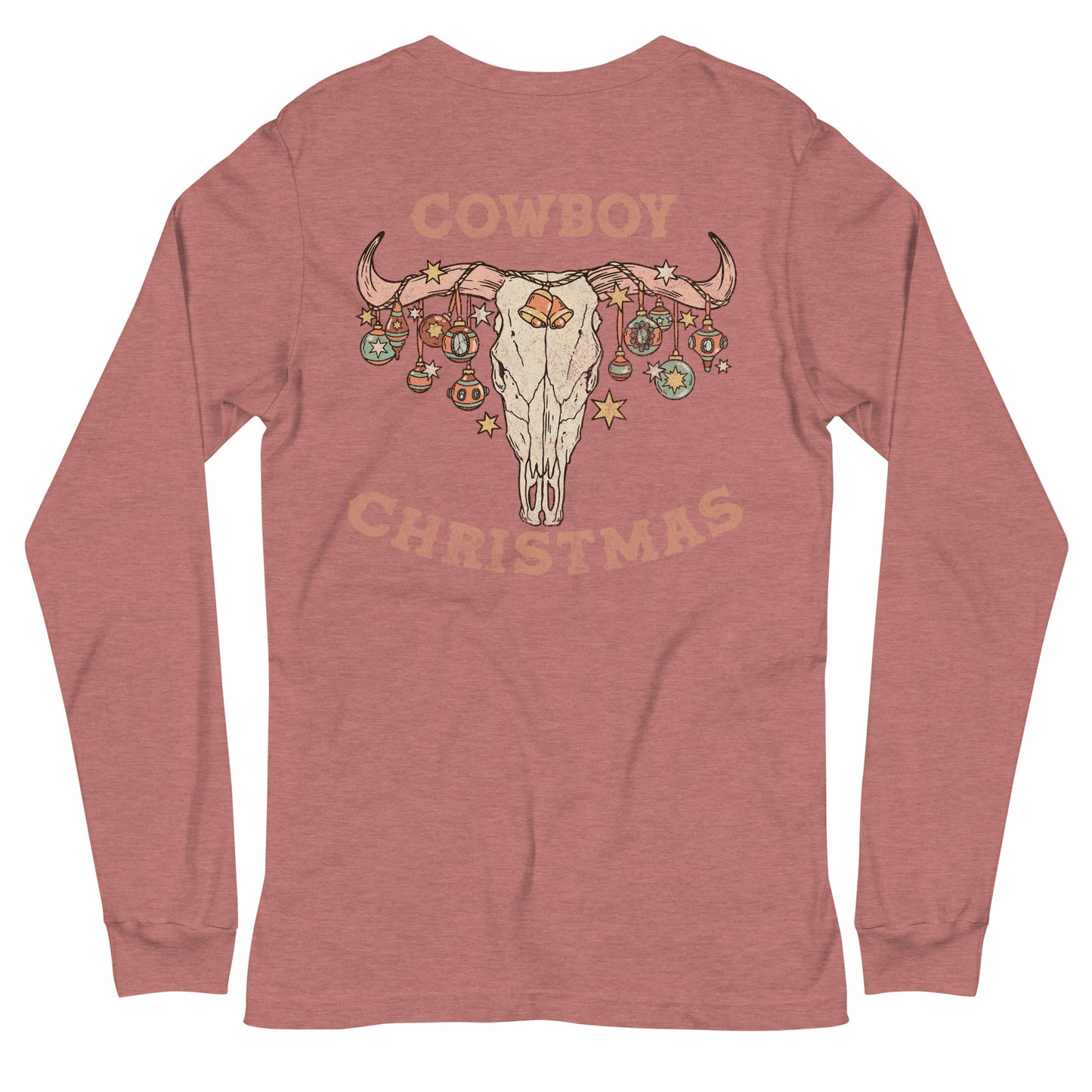 Cowboy Christmas Long Sleeve Tee