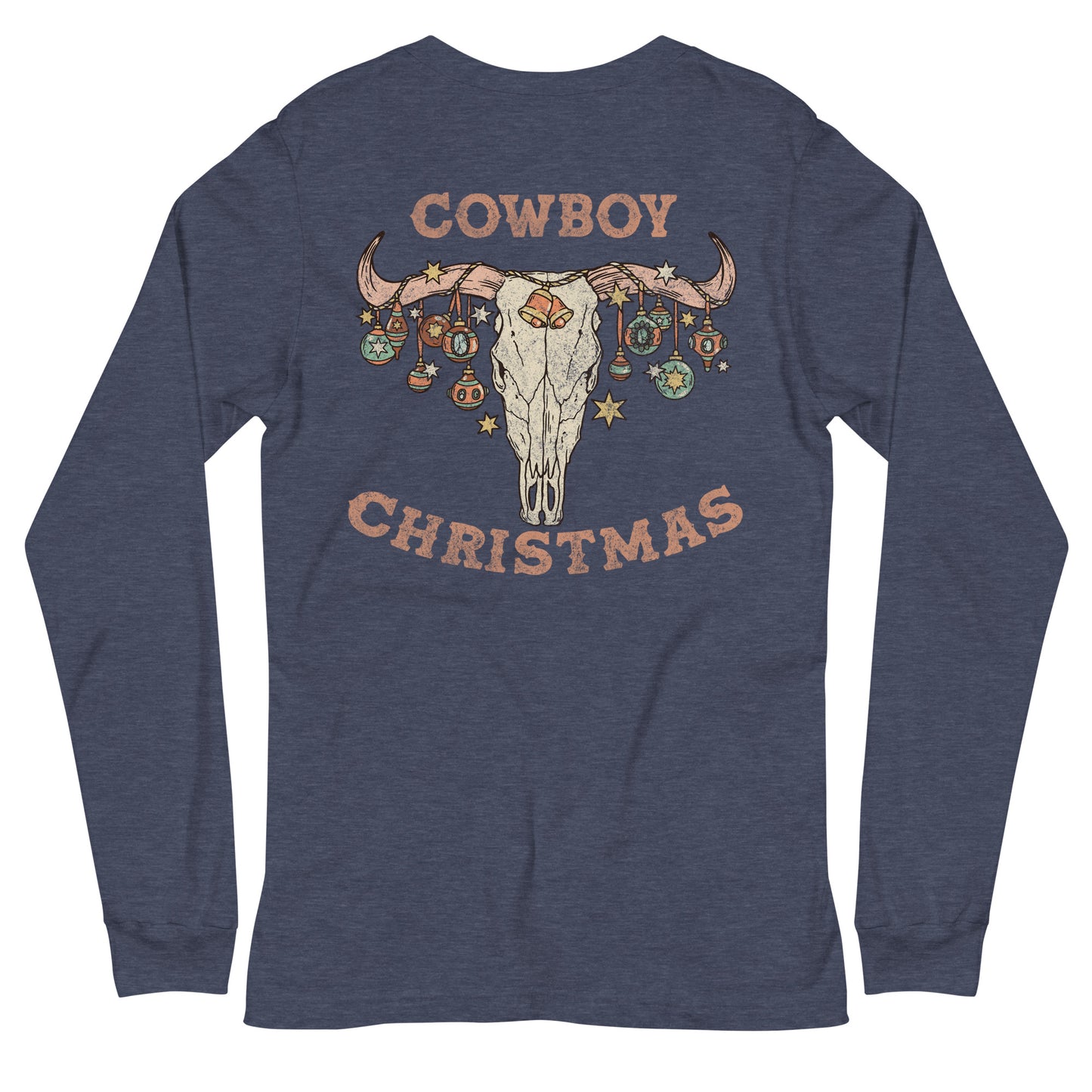 Cowboy Christmas Long Sleeve Tee