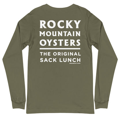 Rocky Mountain Oysters Long Sleeve Tee