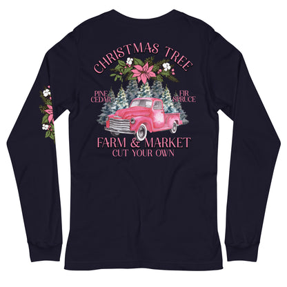 Christmas Tree Farm and Market Long Sleeve Tee