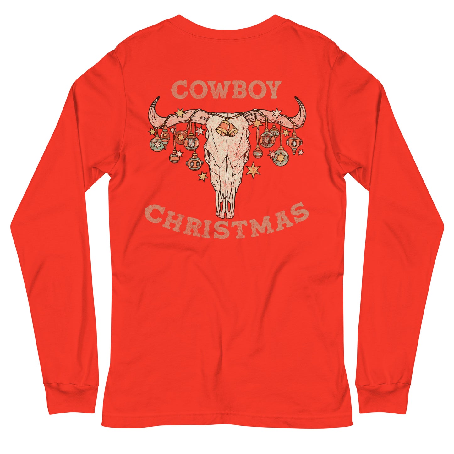 Cowboy Christmas Long Sleeve Tee