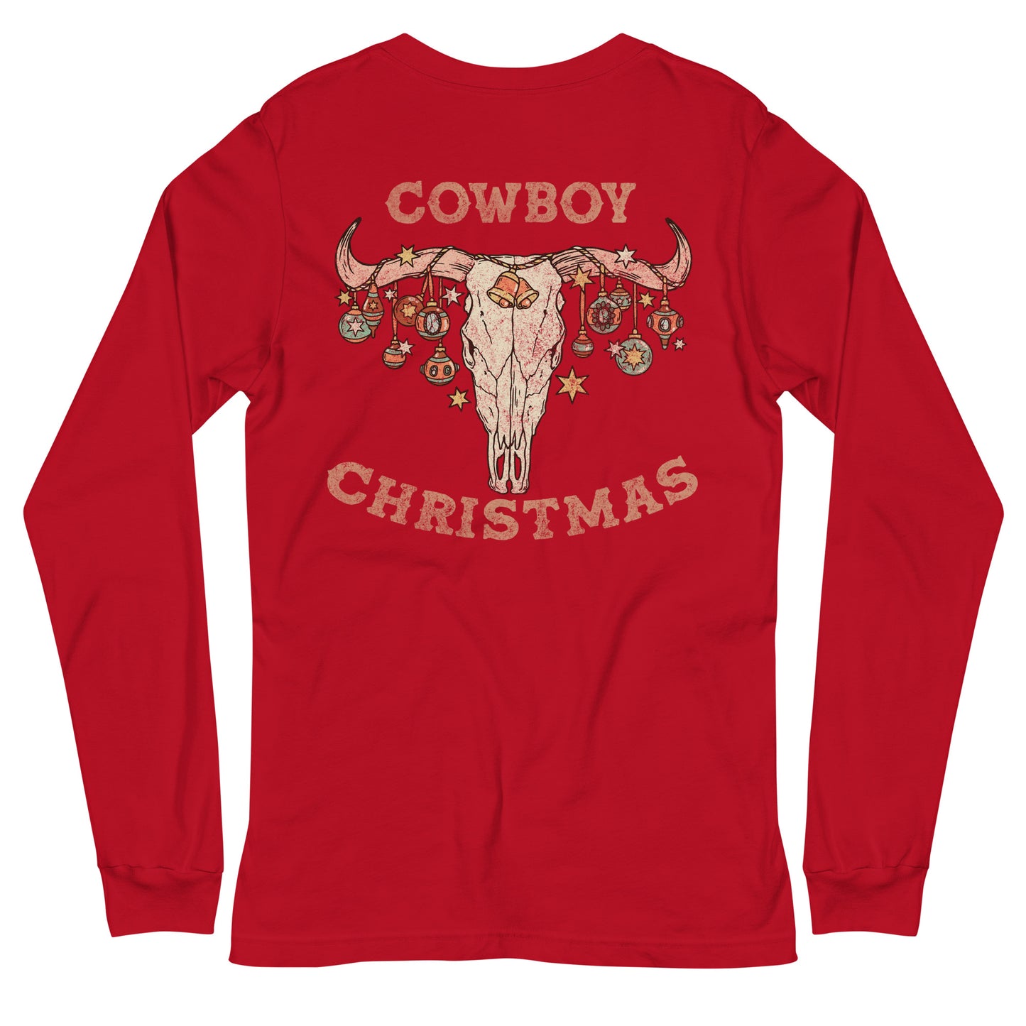 Cowboy Christmas Long Sleeve Tee