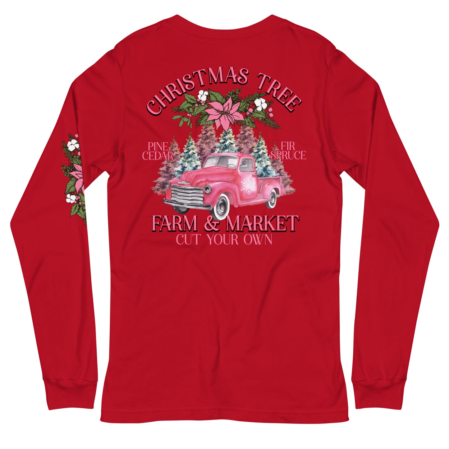 Christmas Tree Farm and Market Long Sleeve Tee