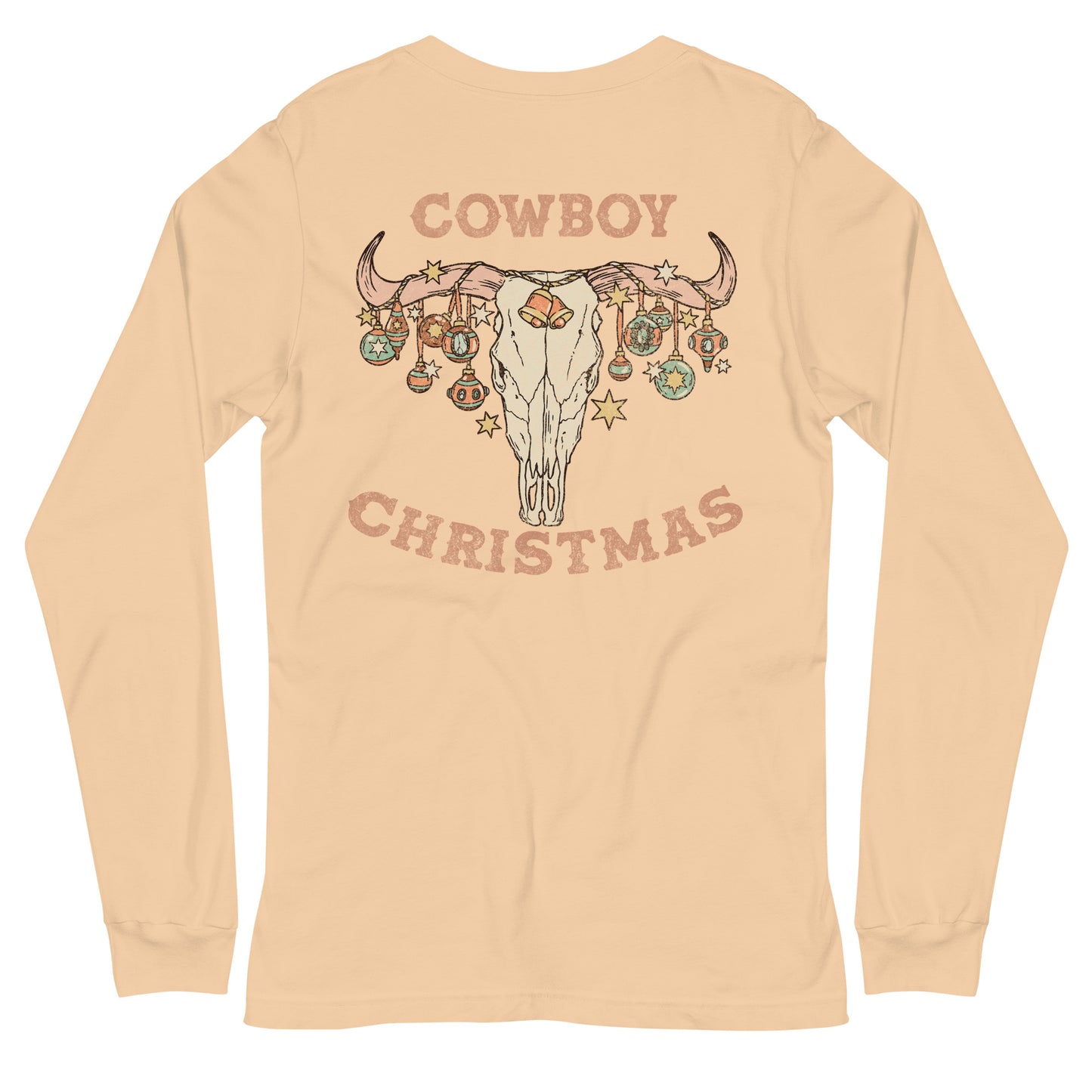 Cowboy Christmas Long Sleeve Tee