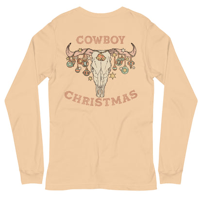 Cowboy Christmas Long Sleeve Tee