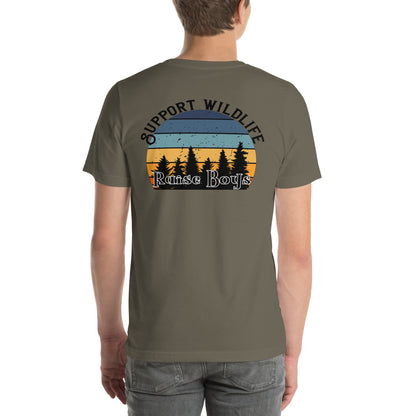 Support Wildlife: Raise Boys Tee