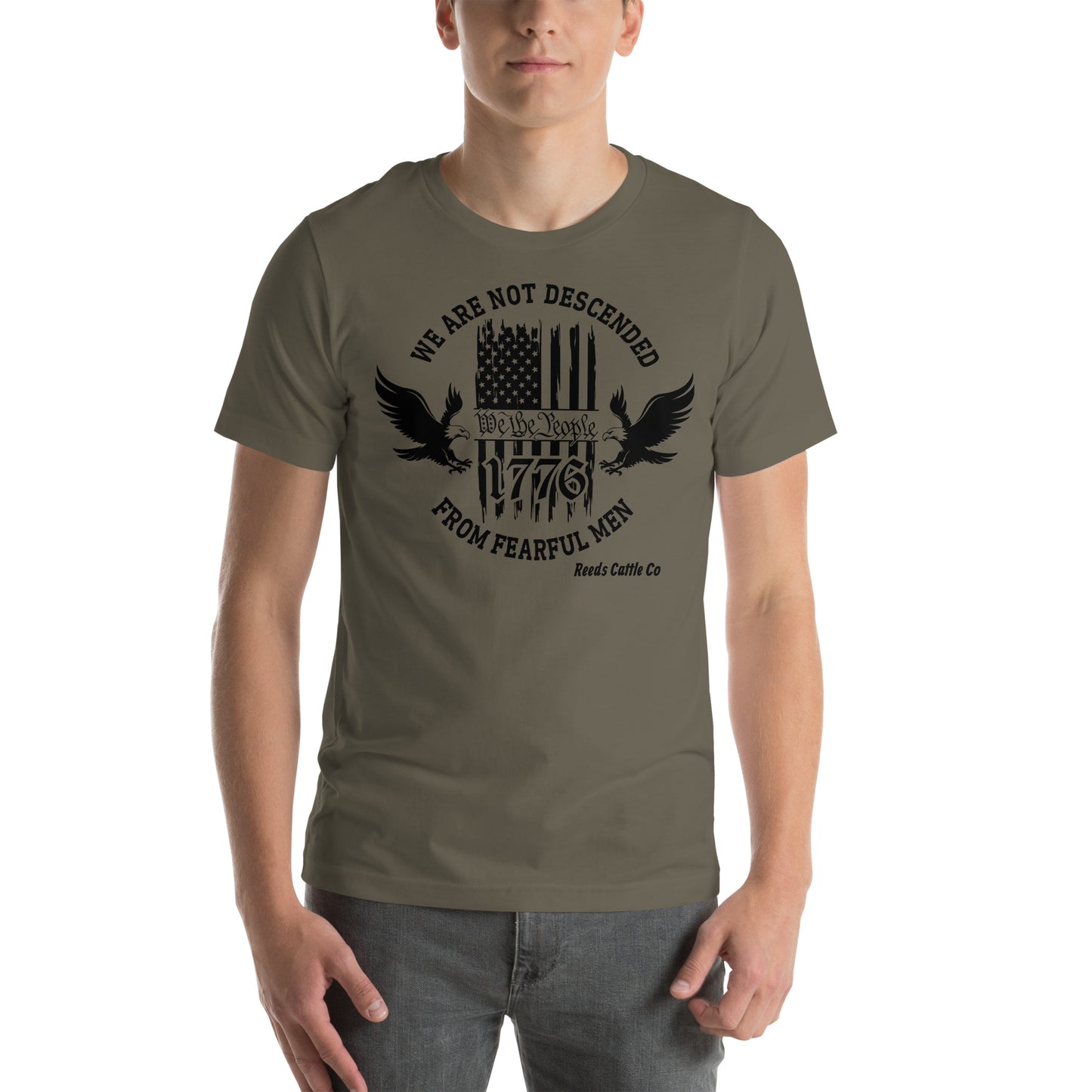 Not Descended From Fearful Men Tee