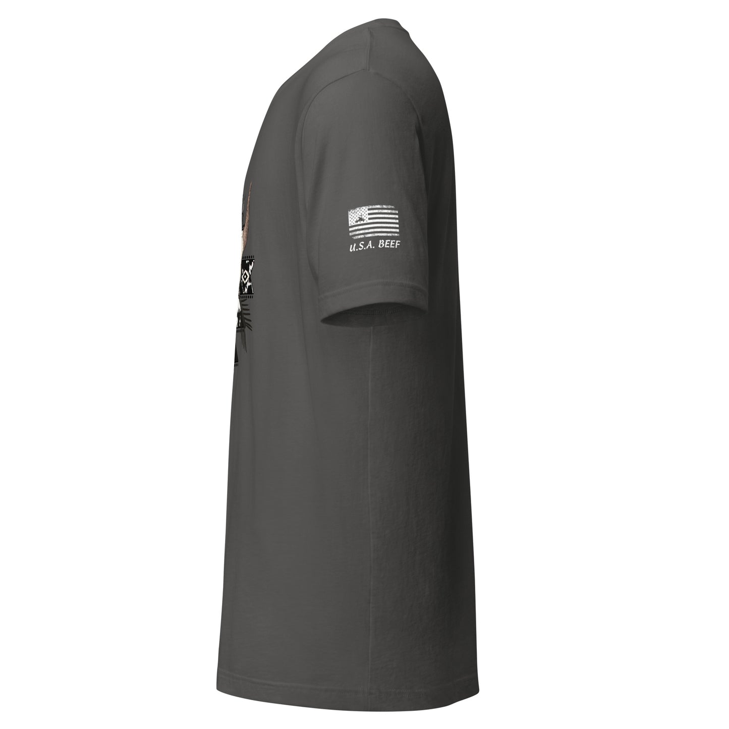 Aztec Neutral Cow Skull Tee