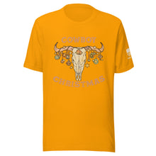 Load image into Gallery viewer, Cowboy Christmas short sleeve t-shirt

