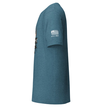 Aztec Neutral Cow Skull Tee