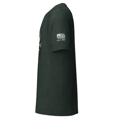 Aztec Neutral Cow Skull Tee