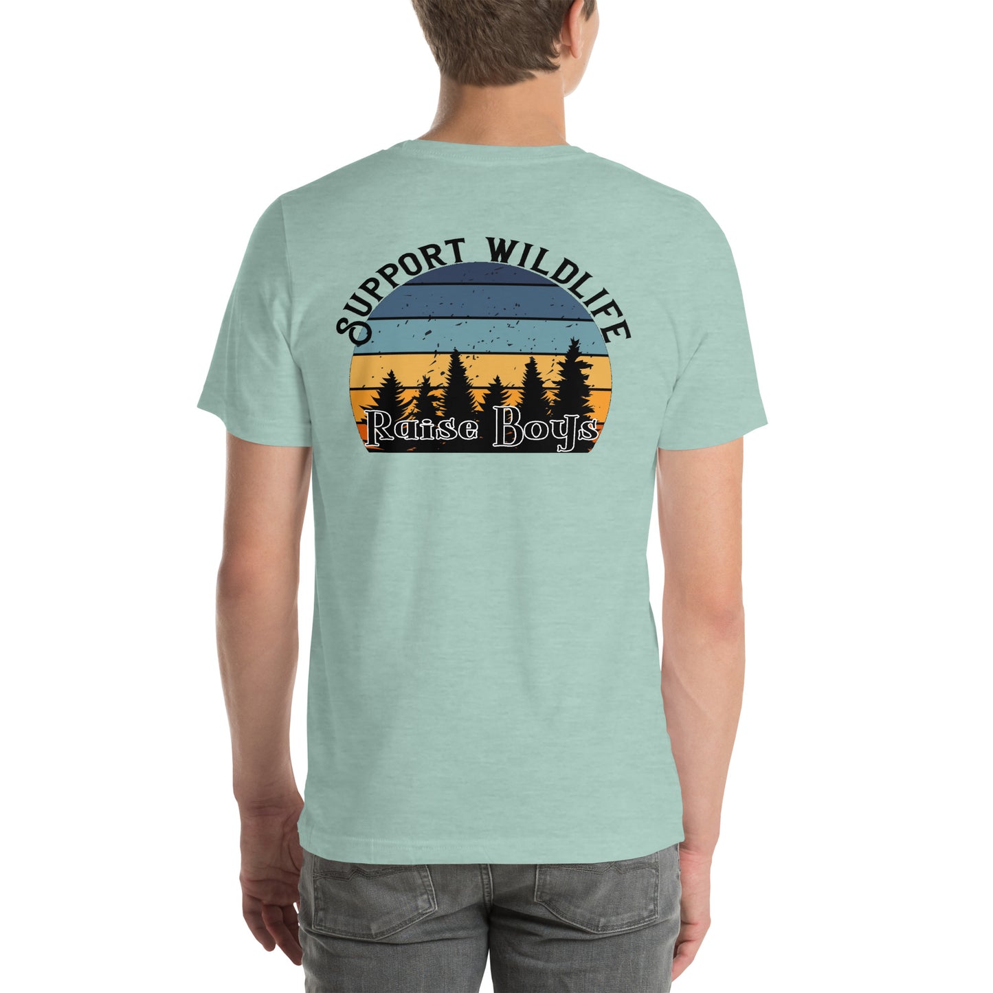 Support Wildlife: Raise Boys Tee
