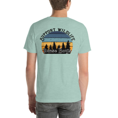 Support Wildlife: Raise Boys Tee