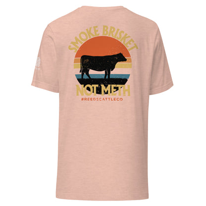 Smoke Brisket Not Meth Tee