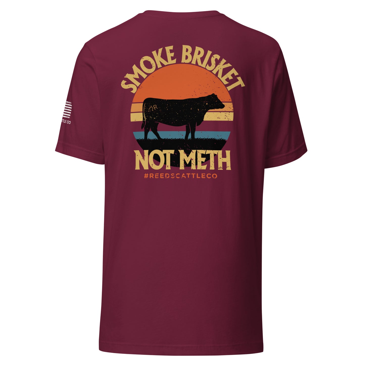 Smoke Brisket Not Meth Tee