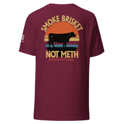 Smoke Brisket Not Meth Tee