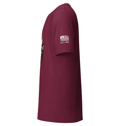 Aztec Neutral Cow Skull Tee